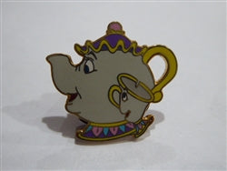 Disney Trading Pin 16993 DLR GWP Beauty and the Beast Map Pin - Mrs. Potts & Chip