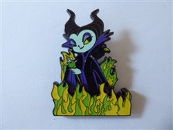 Disney Trading Pin 169950 PALM - Maleficent - Yellow and Green Flames - Sleeping Beauty