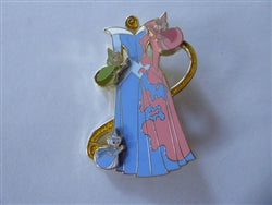 Disney Trading Pins 169987 DLP - Flora, Fauna and Merryweather - Painting the Dress - Sleeping Beauty