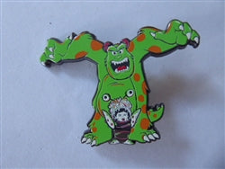 monsters inc disney trading pins DLP - Sulley and Boo - Yelling - Halloween - Monsters Inc