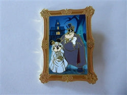 Disney Trading Pins 170019 DLP - Minnie Mouse and Pete - Portrait of Bride and Father - Phantom Manor