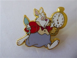 Disney Trading Pin 170057 Loungefly - White Rabbit - Running with His Pocket Watch - Alice in Wonderland Unbirthday - Mystery