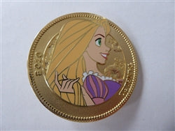 Disney Trading Pin 170063 PALM - Rapunzel - Coin Series - Wave 2 - Tangled - Jumbo