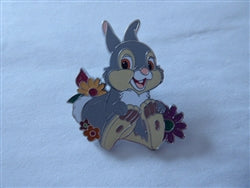 Disney Trading Pin 170406 PALM - Thumper - Sitting in Flowers and Holding Feet - Bambi