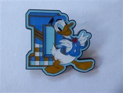 Disney Trading Pin 170423 Loungefly - Donald Duck - Varsity Letter