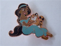 Disney Trading Pin 171007 PALM - Jasmine and Rajah - Princess and Sidekicks - Aladdin