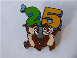 Disney Trading Pins 171109 DLP - Chip and Dale - Dated 2025