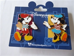 Disney Trading Pin 171877 DLP - Mickey and Minnie Set - Disney Characters in Paris