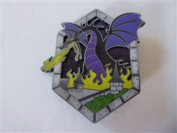 Disney Trading Pin 172284 DPB - Maleficent Dragon - Stained Glass - Jumbo
