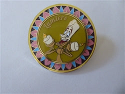 Disney Trading Pin 172696 Lumiere - Beauty and the Beast Dining Plates Series - Spinner