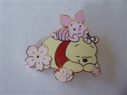 Disney Trading Pin 173126 DLP - Winnie the Pooh and Piglet - Cherry Blossom Collection