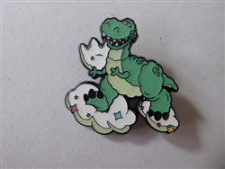 Disney Trading Pin 173338 Loungefly - Rex the Dinosaur - Pixar Clouds Mystery Set - Toy Story