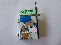 Disney Trading Pins 173923 DEC - Joe and Tony - Studio Commissary Menu - Buena Vista Cafe