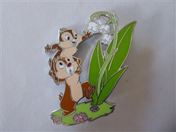 Disney Trading Pin 174071 DLP - Chip and Dale - Lily of the Valley Series