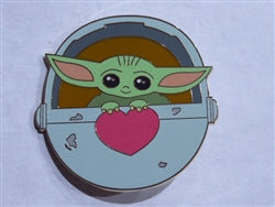 Disney Trading Pin 174248 DSSH - Grogu - Mandalorian - Valentine
