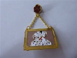 Disney Trading Pin 174974 Two Puppies Sleeping - 101 Dalmatians Picture Frame Set - Mystery