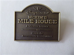 Disney Trading Pin 175180 WDW - McKim's Mile House - DVC Member Lounge