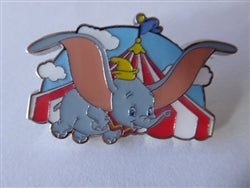 Disney Trading Pin 175261 Loungefly - Dumbo Flying Over Big Top Tent - Dumbo Circus Set - Mystery