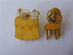 Disney Trading Pin 175609 Loungefly - Belle Pair - Disney Princess Tea Party Set - Mystery