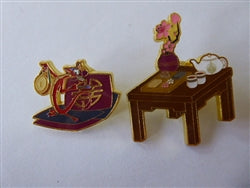 Disney Trading Pin 175610 Loungefly - Mulan Pair - Disney Princess Tea Party Set - Mystery