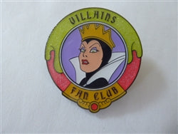 Disney Trading Pins 177969 Loungefly - Evil Queen - Villains Fan Club Set - Mystery - Glows Under Black Light - Glitter - Chaser
