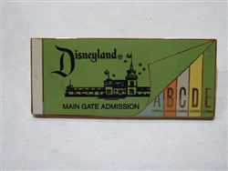 Disney Trading Pins 2037 Disneyland Cast Exclusive Ticket Book