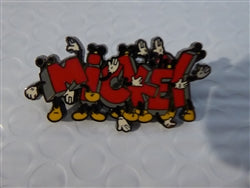 Disney Trading Pin 21573 DLR - Character Name Parts Series (Mickey)