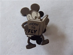 Disney Trading Pin 23501 Disney Catalog - Animated Short Boxed Pin Set #2 (Plane Crazy) Mickey Mouse w/ Flying Manual
