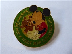 Disney Trading Pin 2358 1991 WDW 4th Annual Teddy Bear Convention