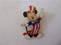 Disney Trading Pin 254 Mickey Mouse as Uncle Sam