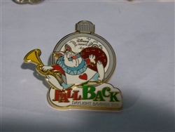 Disney Trading Pin 26205 DLR - Daylight Savings - Fall Back White Rabbit