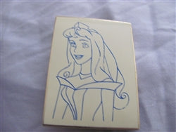 Disney Trading Pin 26681 Disney Auctions (P.I.N.S.) - How to Draw Blue Line (Aurora)