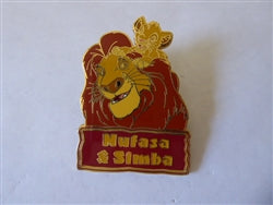 Disney Trading Pins 27403 DLRP Lion king Simba & Mufasa