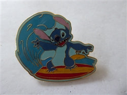 Disney Trading Pin 28855 DLR - Stitch Surfing
