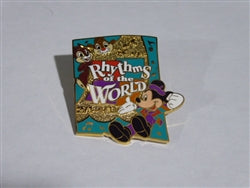 Disney Trading Pin 28935 TDR - Mickey, Chip & Dale - Green - Rhythms of the World 2004 - TDS
