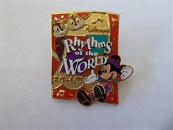Disney Trading Pin 28936 TDR - Mickey, Chip & Dale - Orange - Rhythms of the World 2004 - TDS