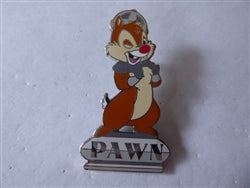Disney Trading Pin 29190 JDS - Dale #2 - Silver Pawn - Chess
