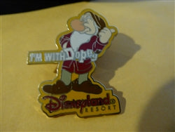 Disney Trading Pins 29922 DLR - I'm With Dopey - (Grumpy)