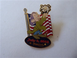 Disney Trading Pins 31020 DLR - July 4 2004 - Dopey with Fireworks