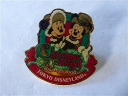 Disney Trading Pin 3241 TDR - Mickey & Minnie Mouse - Christmas Fantasy 2000