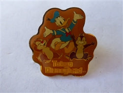 Disney Trading Pin 3296 TDR - Donald, Chip & Dale - Character - TDL