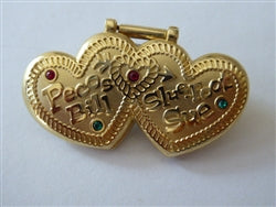 Disney Trading Pin 35752 DL - Pecos Bill and Slue Foot - Chip and Dale's Wild West Pin Adventure - Frontier Sweethearts