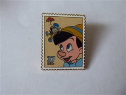 Disney Trading Pin 39791 DLR - First Day of Issue Collection - Friendship - Pinocchio and Jiminy