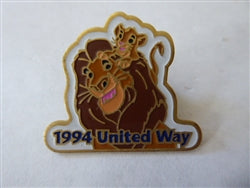 Disney Trading Pin 4307 DLR - United Way 1994 - Lion King