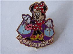 Disney Trading Pin 4331 WDW - Minnie Mouse - Born to Shop