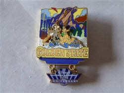Disney Trading Pins 44736 DLR - Disney's California Adventure - 5th Anniversary - Golden State (Goofy & Pluto)