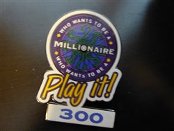 Disney Trading Pin 4561 Who Wants to Be a Millionaire: Play It! (300 Points)