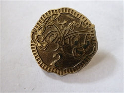 Disney Trading Pins 47907 DLR - 2006 Disneyland Resort Hotel Lanyard Collection Gold Coin (Chip 'n' Dale) 2