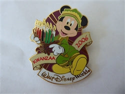 Disney Trading Pin 51429 WDW - Kwanzaa 2006 (Mickey Mouse)