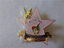 Disney Trading Pin 52283 DSF - Hollywood Star - Peter Pan and Tinker Bell (Surprise Release)